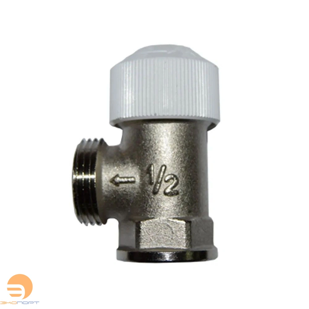 Вентиль угловой 1/2"х3/4" ВН, без хвостовика, термостатический (701302) SR Rubinetterie