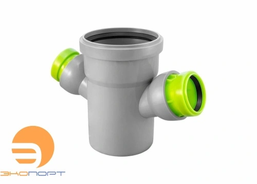 Крестовина регулируемая 45-88 град. 110-50-50 вн. канализ. VALFEX