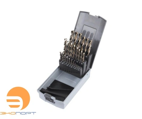 Набор сверл по металлу HSS-G COBALT DIN338 SET (19ШТ), Miklwaukee