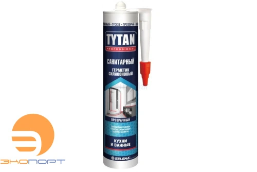 Герметик TYTAN Euro-Line Силикон. санитарный б/ц. 280мл