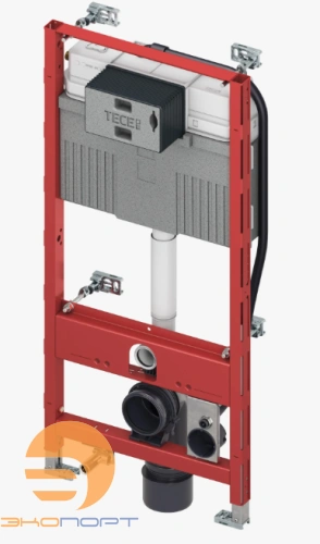 Модуль для установки унитаза (h=1120) Uni 2.0, фронт. панель, (под профиль), TECEspring Profil