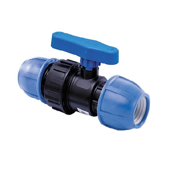 Кран шаровый 32 PN16 РТП ПНД