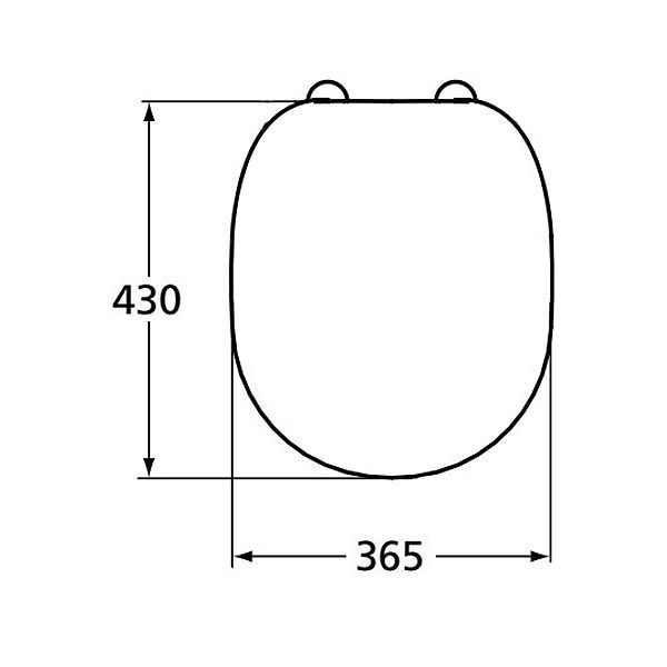 Сиденье с крышкой Connect, дюропласт (Soft Close), IDEAL STANDARD