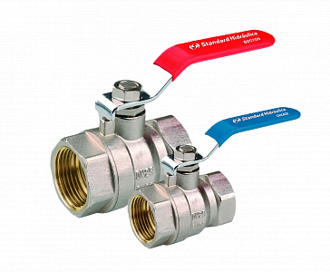 Кран шаровый тип 34.508 д.воды полнопрох., хром., Ду080, Ру25, Траб=95, Тмах=110 гр., внутр.р-ба, рукоятка обычная