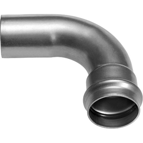 Отвод НВ 22х90* нерж. Kromwell