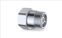 Клапан обратный ВР-НР 1/2 компактный, под ключ, хром Varmega