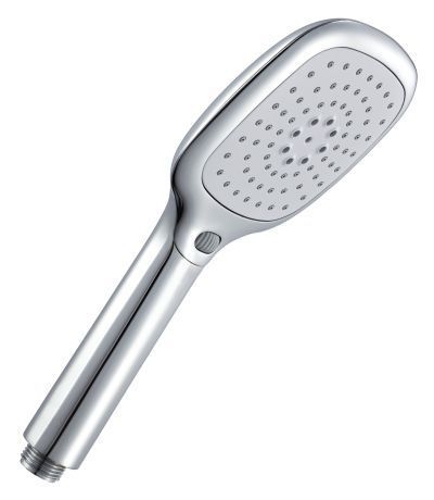 Лейка душевая 3-функц., 110*253 мм, квадратная, хром, LEMARK