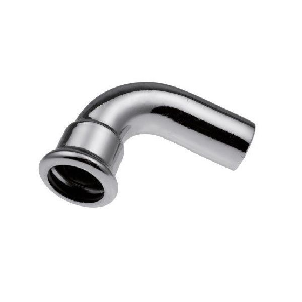 Отвод ниппельный 28*28 90 гр. KAN-Therm Steel