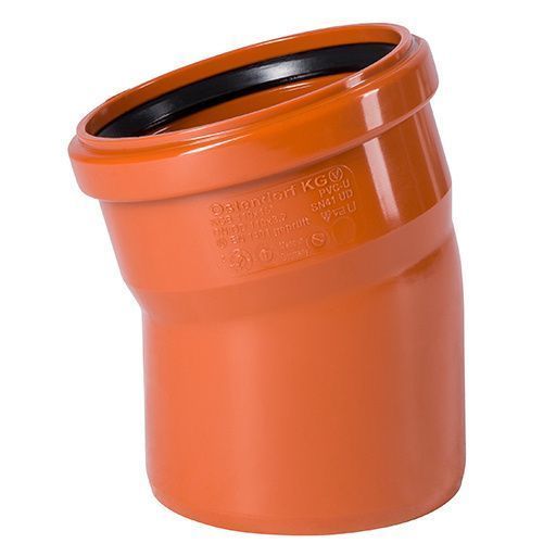 Отвод KGB 110*15 гр. наружный