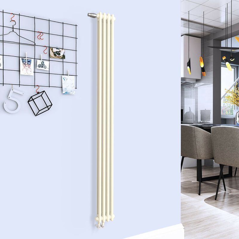 Радиатор трубчатый Solira 2180/ 4 №69 твв (нижн. подкл. с термовентилем) RAL 9016