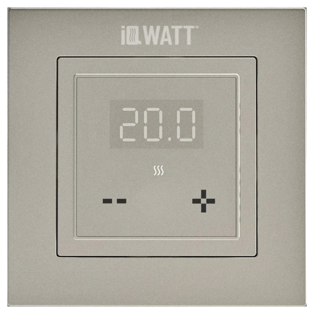 Терморегулятор IQ Thermostat D электронный, шампань