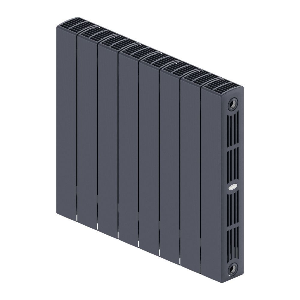 Радиатор биметаллический SUPReMO 500/90 (202Вт)  8 секций боковое подкл. Rifar ТИТАН