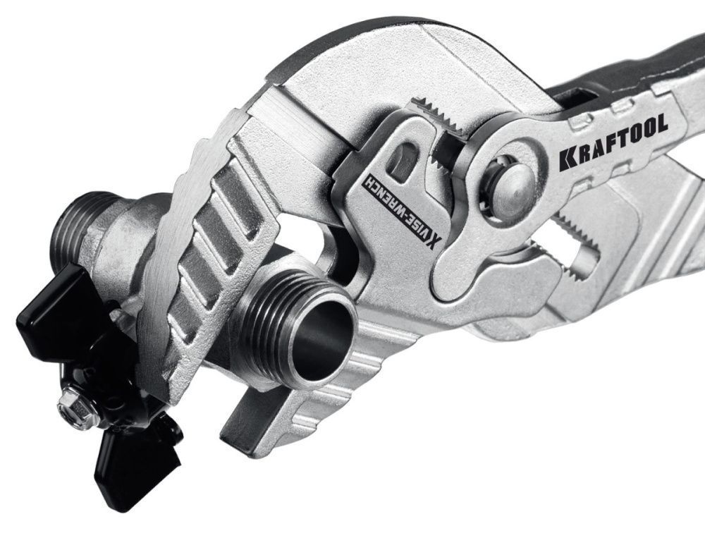 Клещи переставные-гаечный ключ Х 300 мм  Vise-Wrench Kraftool