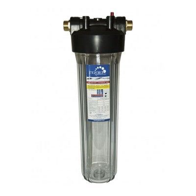 Корпус Гейзер 20" ВВ 1"НР прозрачный 