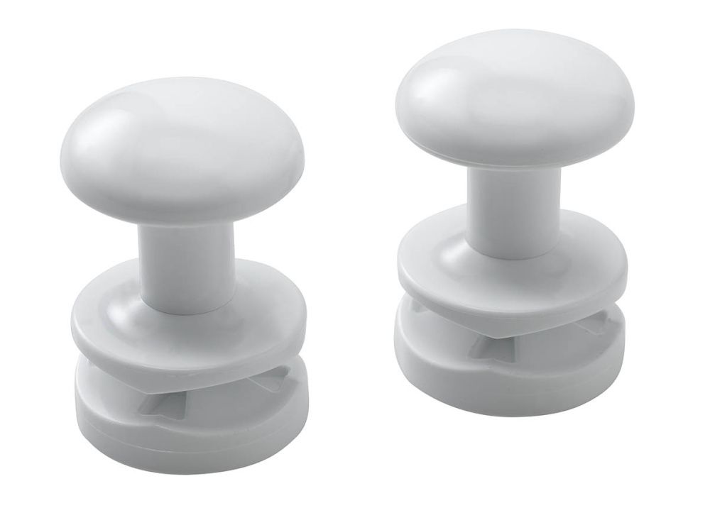 Держатель для полотенец круглый для 2012, белый (2 шт.), Atlantic