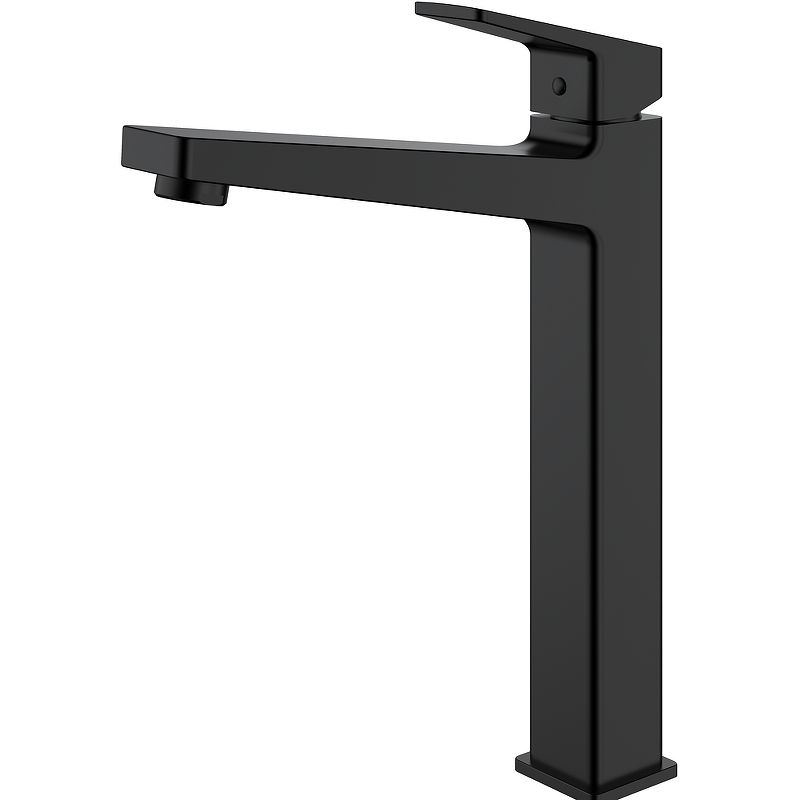 Смеситель для раковины R30 высокий черный матовый RAGLO