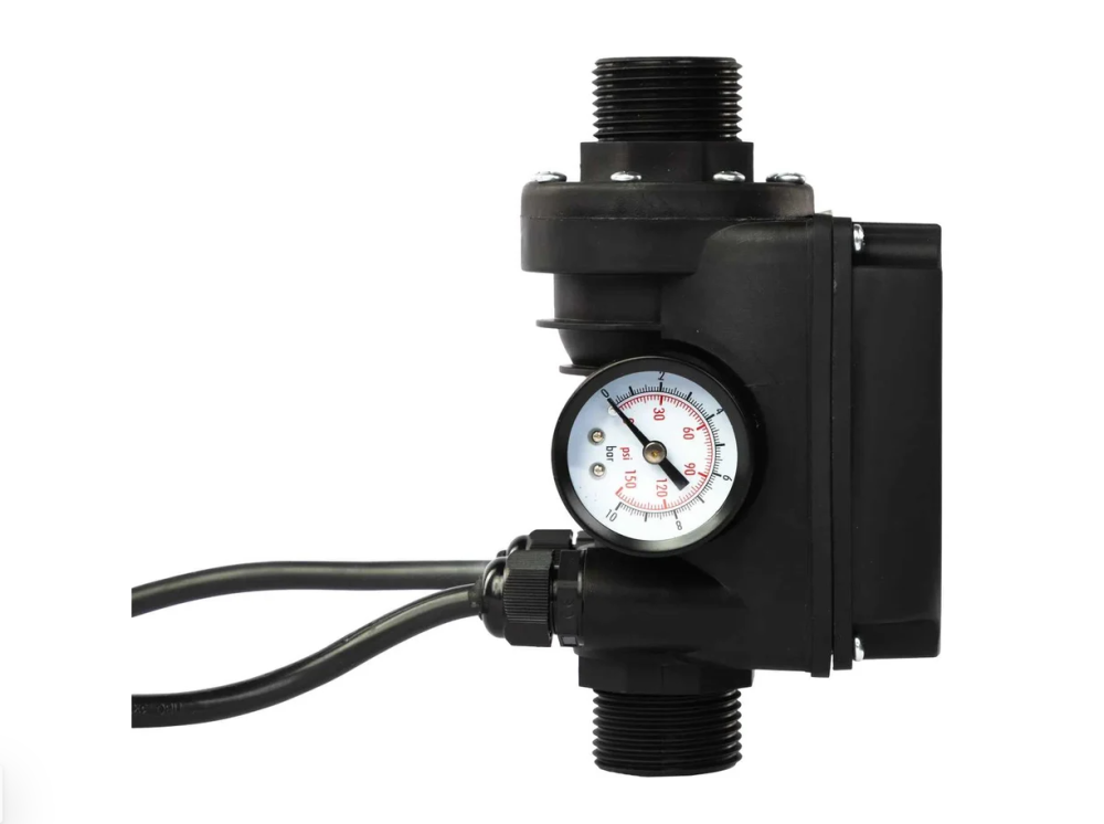 Блок управления насосом ТУРБИПРЕСС М с вилкой и розеткой UNIPUMP