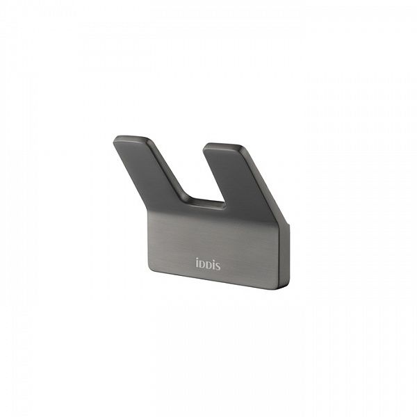 Крючок двойной Slide, графит, IDDIS