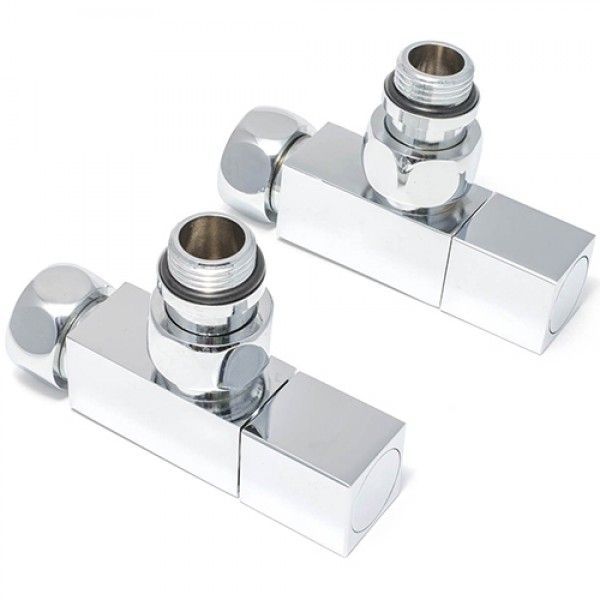 Кран угловой колпачок квадратный 3/4"х1/2" НР-ВН, Терминус(Luxon)/Компл ПАРА (2шт.)