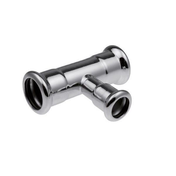Тройник 28*22*28 C1415 press KAN-Therm Steel