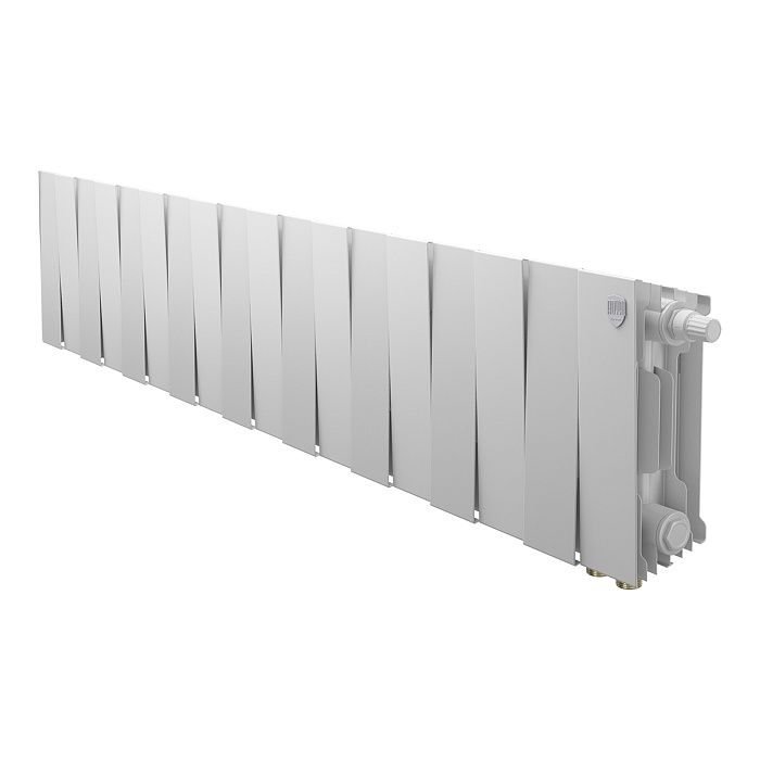 Радиатор биметаллический PianoForte TOWER 200 18 секц. Bianco Traffico Royal Thermo