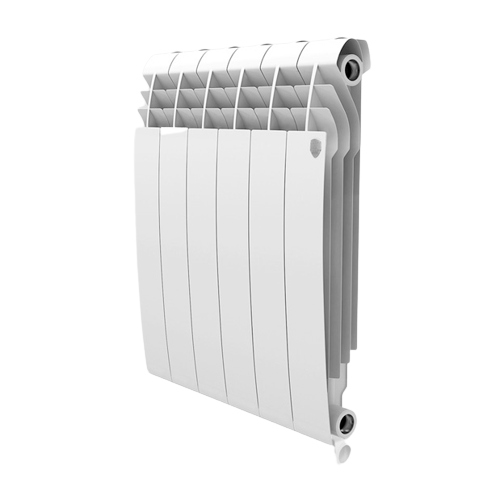Радиатор биметаллический BiLiner Bianco 500/87  6 секций (белый) Royal Thermo