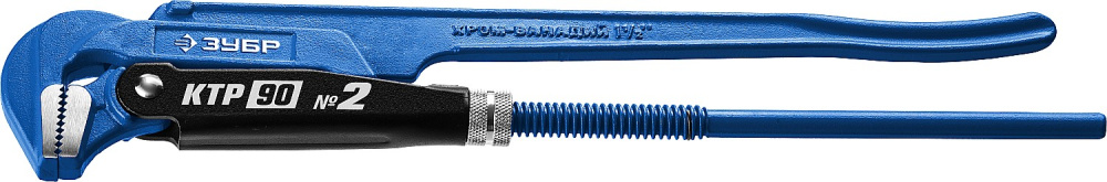 Ключ трубный КТР-90 №2, 1.5″ 440 мм ЗУБР