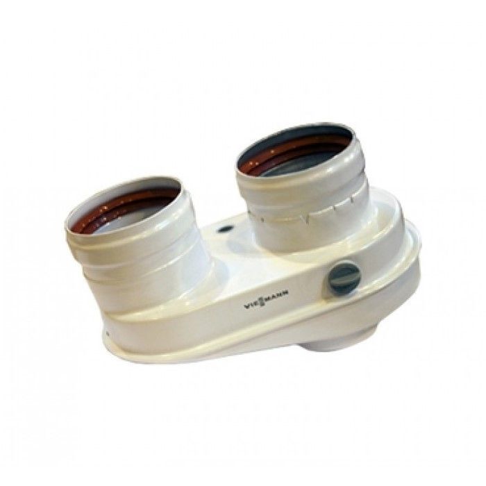 Патрубок подключения котла (адаптер) 60/100-80/80