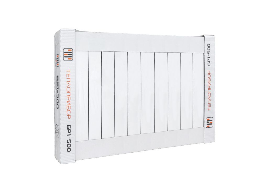 Радиатор биметаллический 500/90 мм 12 секций Теплоприбор
