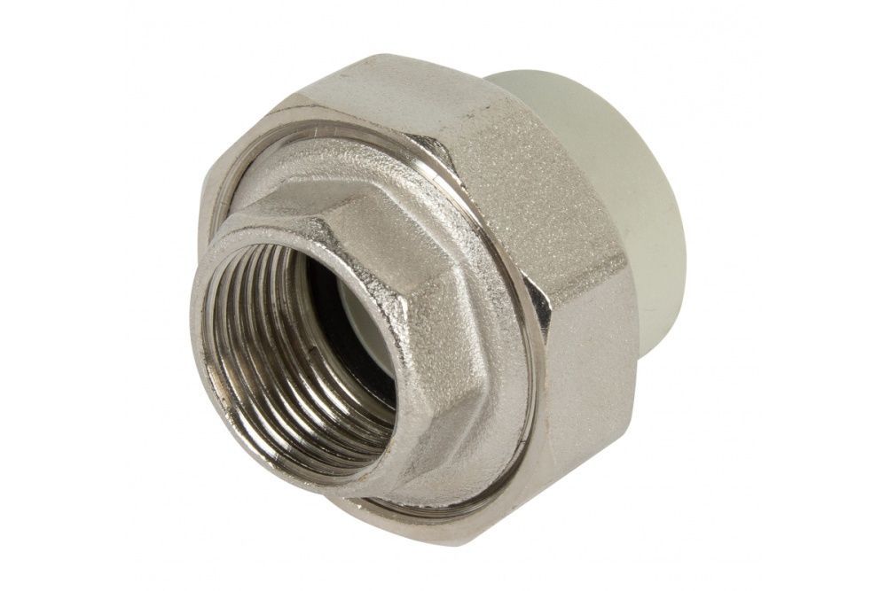 Муфта разъемная ВР 20х1/2" серая Valfex