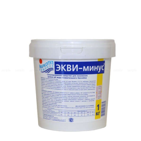 ЭКВИ-МИНУС порошок/п/э (ведро 1кг), Маркопул 