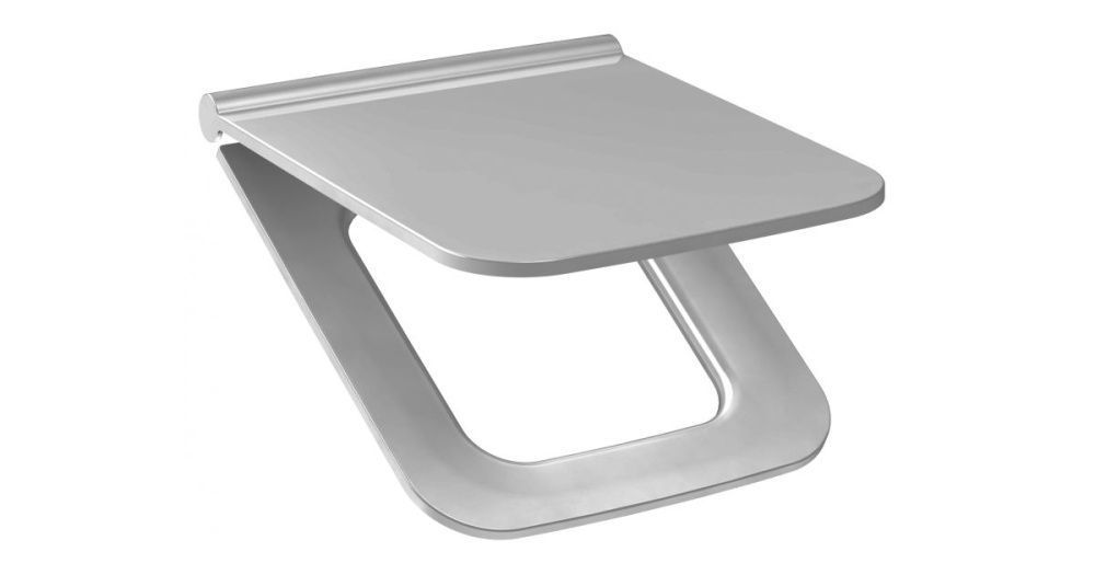 Сиденье с крышкой PURE, дюропласт, JIKA