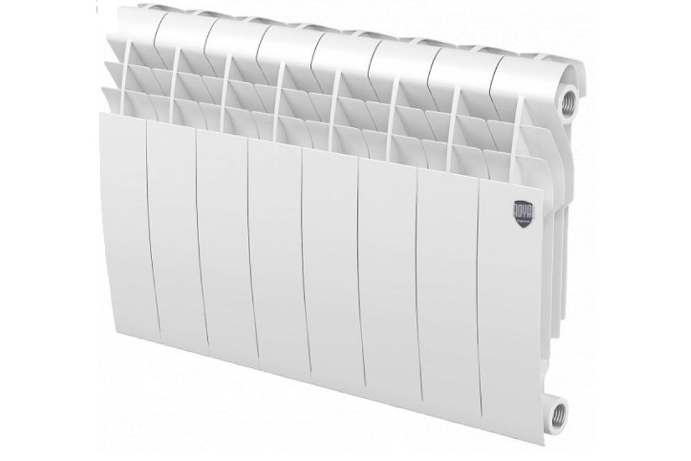 Радиатор биметаллический BiLiner Bianco 350/87  8 секций (белый) Royal Thermo