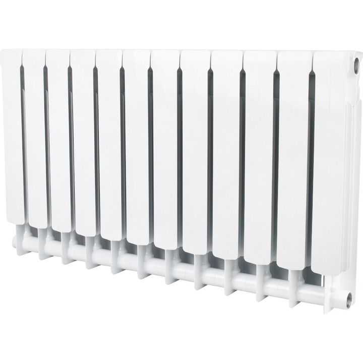 Радиатор биметаллический Space 500/90 12 секций боковое подключение STOUT