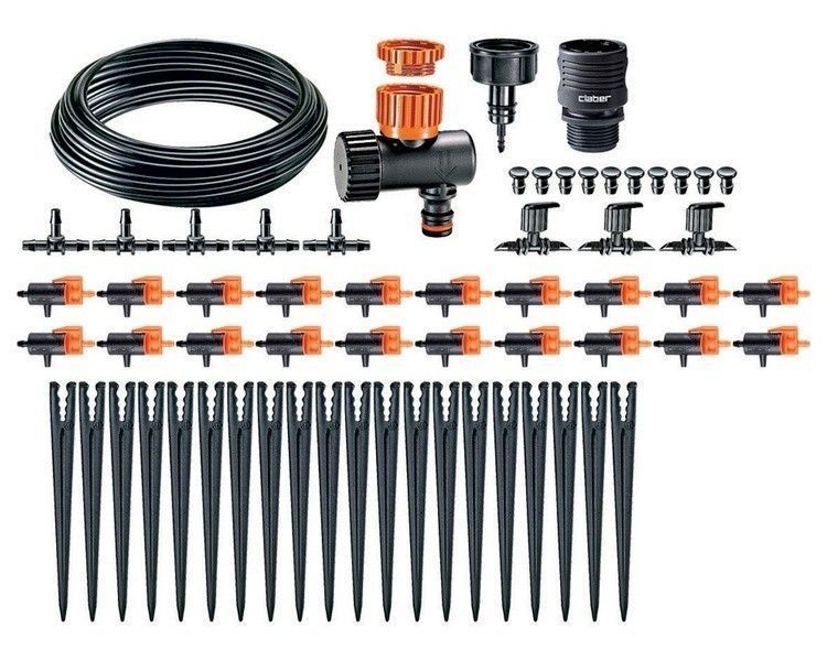 Набор для капельного орошения 50 капельниц in-line шланг 1/2 25 м