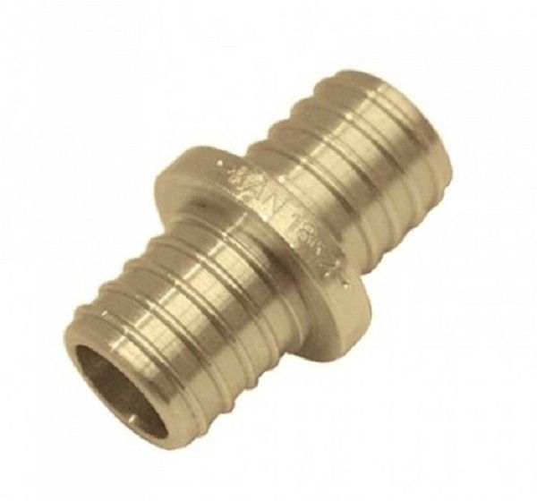 Соединитель 32*4,4/32*4,4 Push двухсторонний латунный KAN-therm
