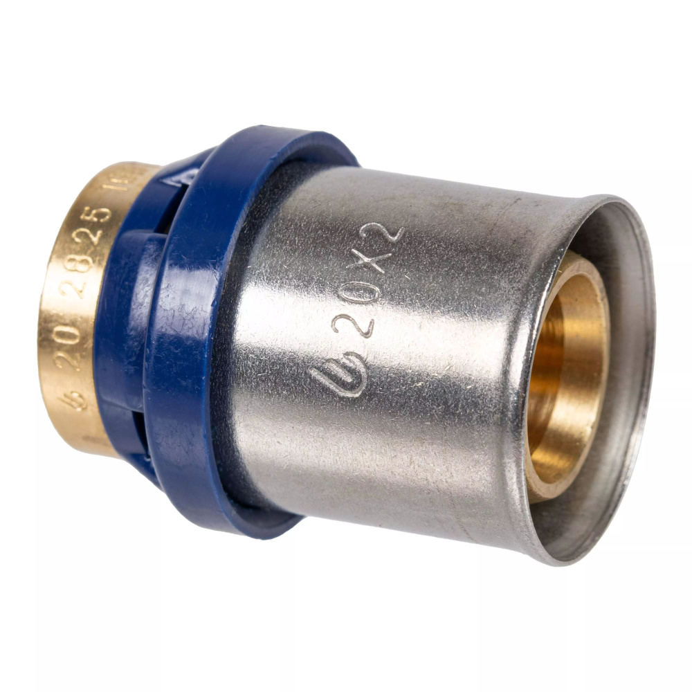 Заглушка пресс 16  MLC Plus латунная, Usystems