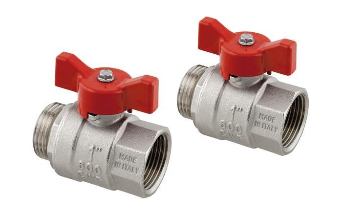 Кран шаровой для коллекторов 1" Uponor