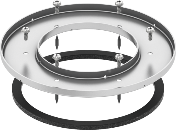 Комплект монтажный с прижимным фланцем, нержавеющая сталь TECEdrainpoint S