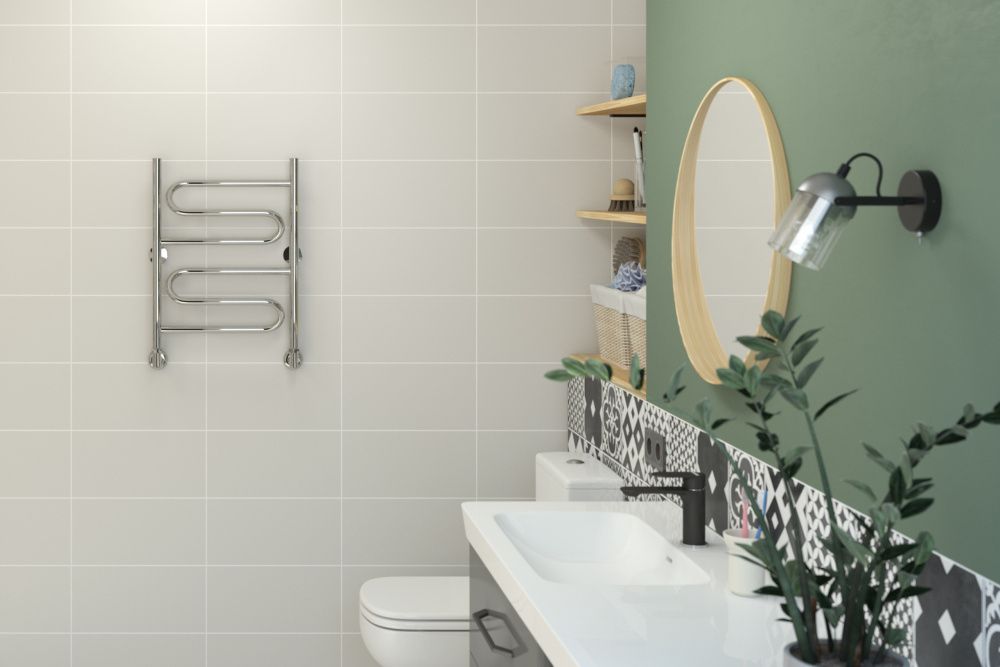 Полотенцесушитель водяной Универсал-51 600х400, нерж. ст., Стилье