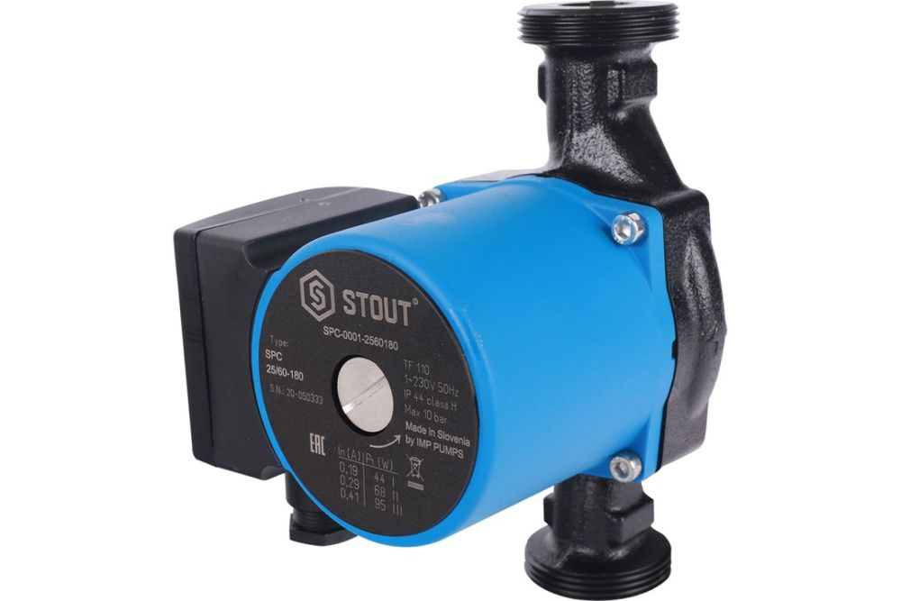 Насос циркуляционный STOUT 25/60-180