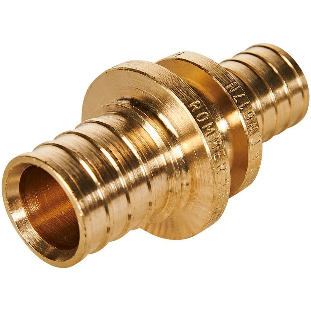 Муфта переходная 20-16 латунь Rommer