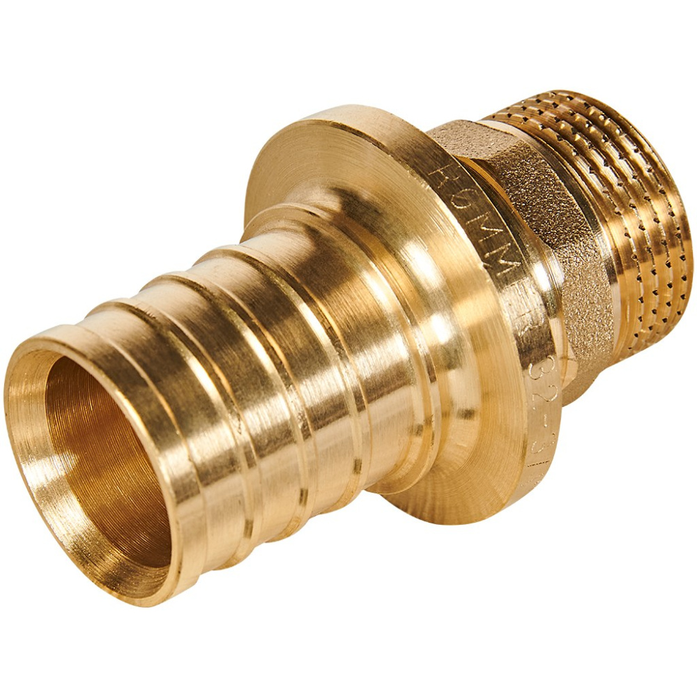 Муфта переходная 32-3/4" НР латунь Rommer