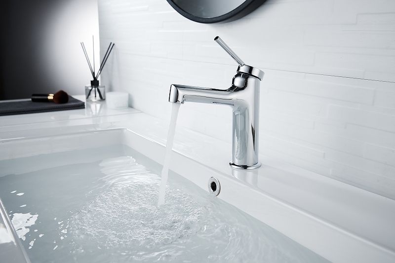 Смеситель для умывальника Minima, монолитный, хром, LEMARK