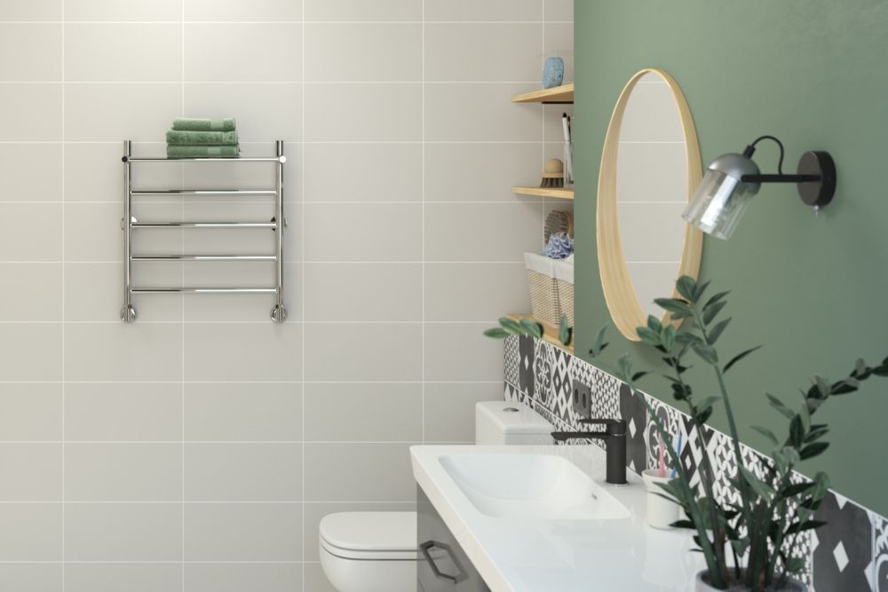 Полотенцесушитель Универсал-54 600х500, нерж. ст., полировка Стилье