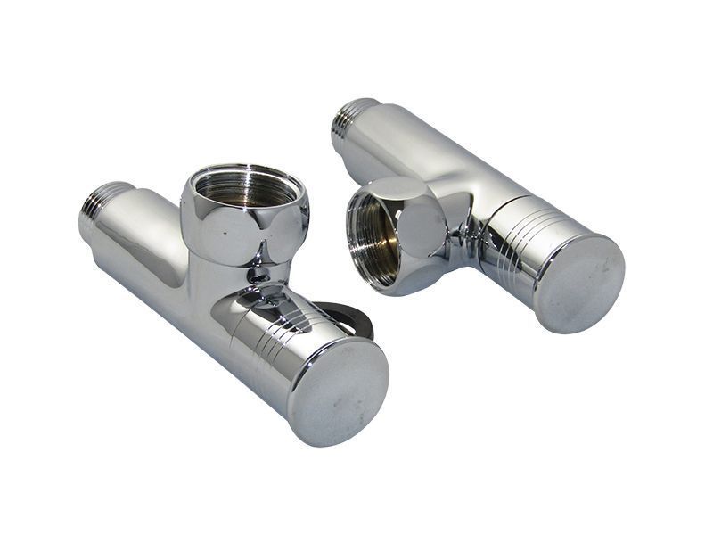 Кран угловой, колпачок 1"х3/4" г/ш SMART/Компл ПАРА