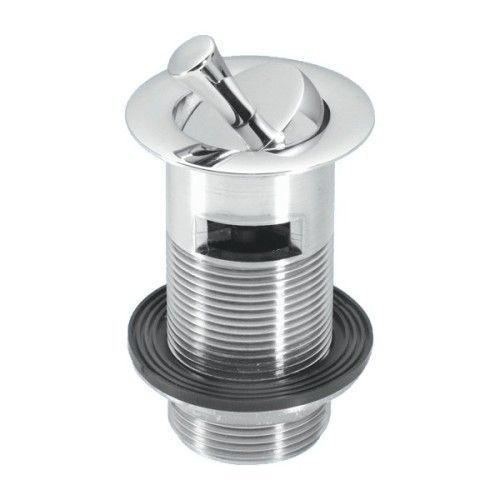 Выпуск с переливом (d=1 1/4) с вертящейся кнопкой, хром McAlpine