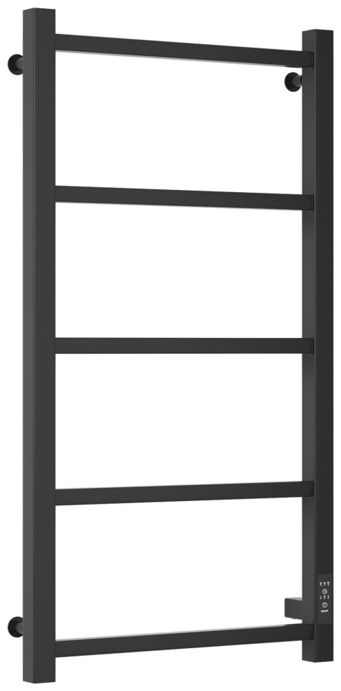 Полотенцесушитель электрический Формат №25 П, 800х400, черный матовый  Стилье 