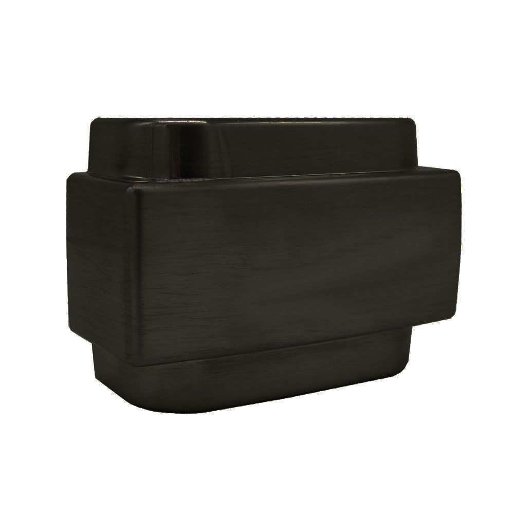 Крышка маскировочная Cover, цвет черный матовый,  SR Rubinetterie