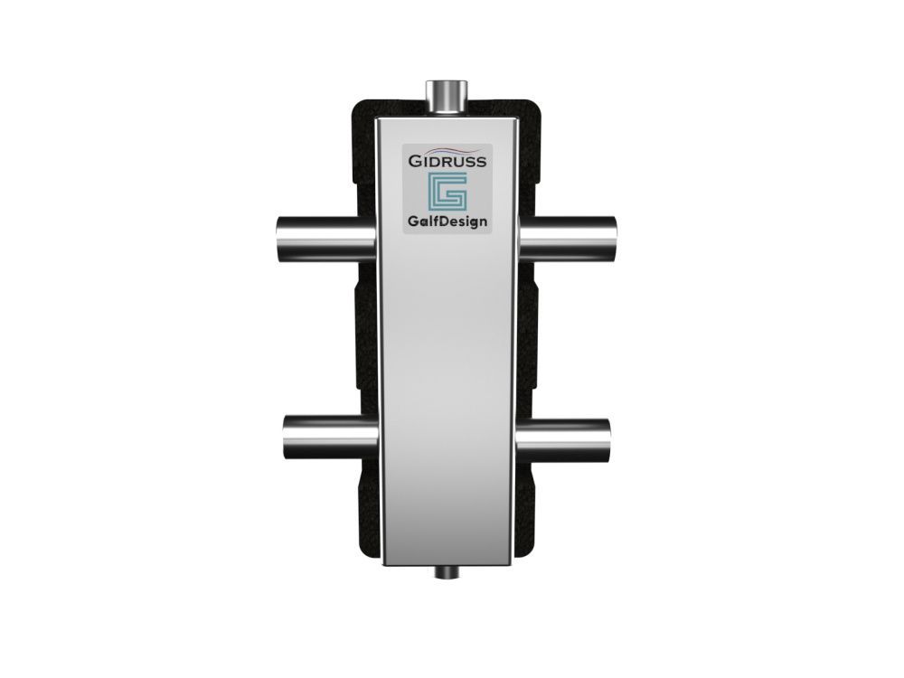 Гидравлическая стрелка GRSS-60-28PF под пресс-фитинги Gidruss